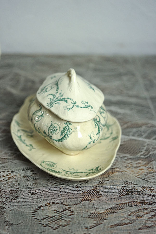 ジアン ランソーGien Rinceauxソーシエ―ル1886－1900年代頃 gc