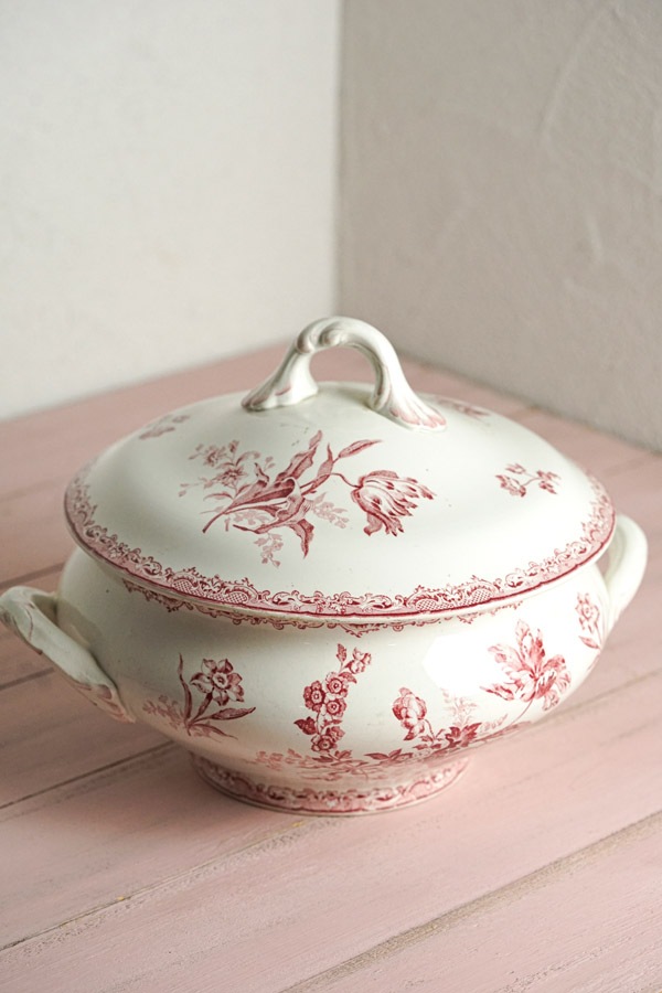 フランスアンティーク サルグミンヌFontanges フォンタンジュ ポット