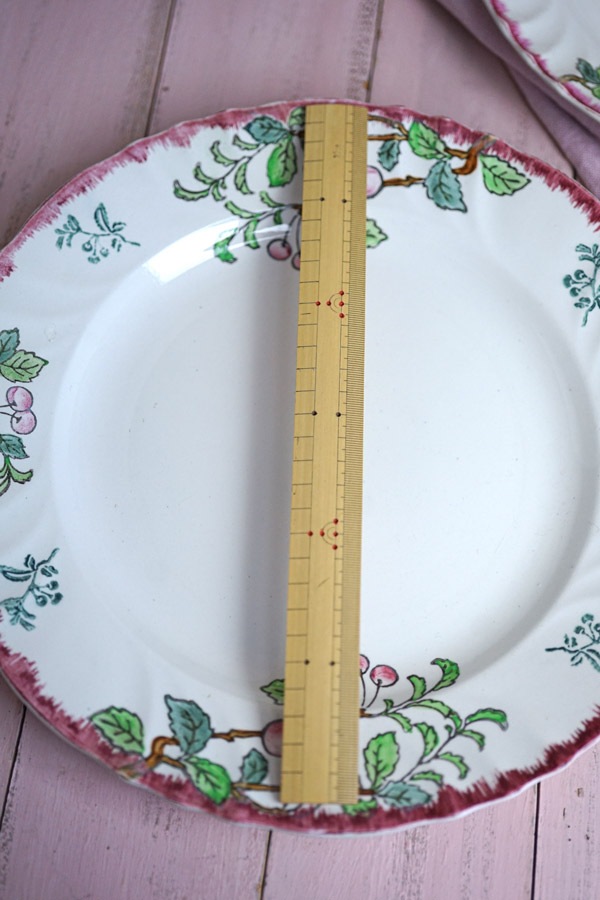フランスアンティークLongwy ロンウィ プレートチェリー【C】 アンティーク32cm ロンウィ チェリーLongwy cherry 大皿 gc-1401