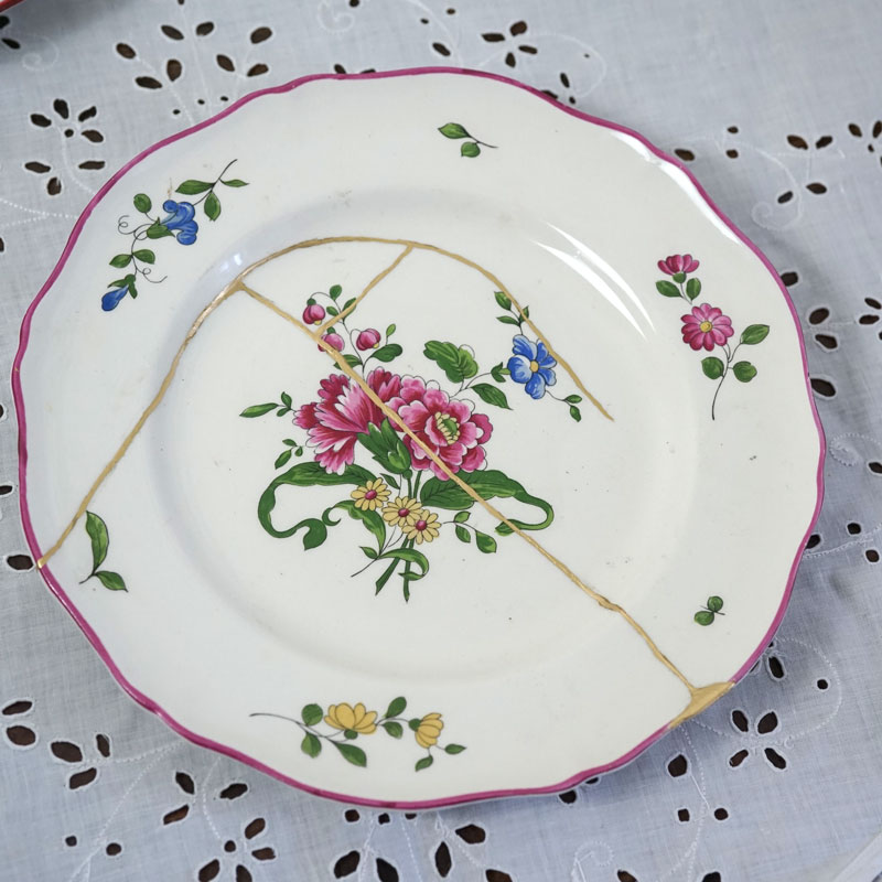 ��Ѥ��ܼ������Τ��֤��İ������󥿥ޥ� Vieux Sanit Amand ��ʿ��25cm 1940-50ǯ�� gc-1863