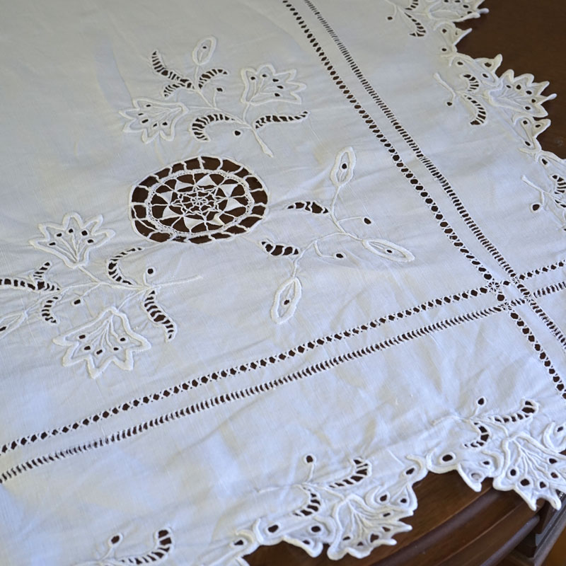 19C�����Υե�����ۥ磻�ȥ���ɽ��Ρ֥ɥ�סʥ٥åɥ�ͥ��W240��110cm gli-0381