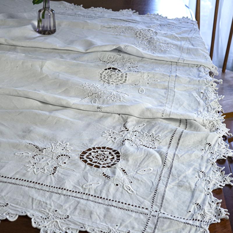 19C�����Υե�����ۥ磻�ȥ���ɽ��Ρ֥ɥ�סʥ٥åɥ�ͥ��W240��110cm gli-0381