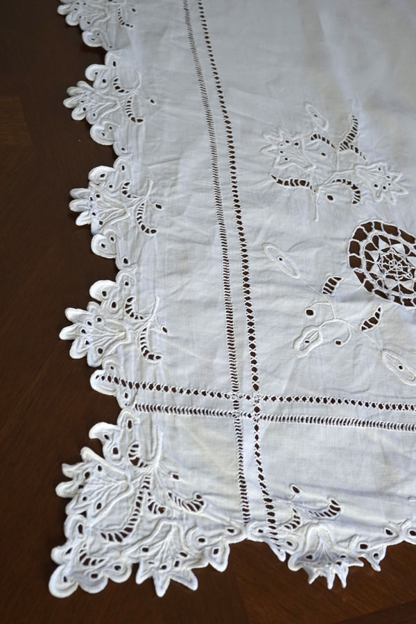 19C�����Υե�����ۥ磻�ȥ���ɽ��Ρ֥ɥ�סʥ٥åɥ�ͥ��W240��110cm gli-0381