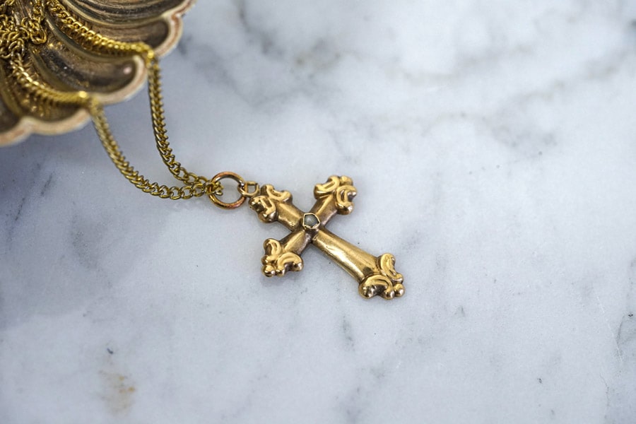 ����ƥ����� �ݡ����ɤΥ�����ɤȥѡ���Υ�����H3cm 1890ǯ�� ga-1235