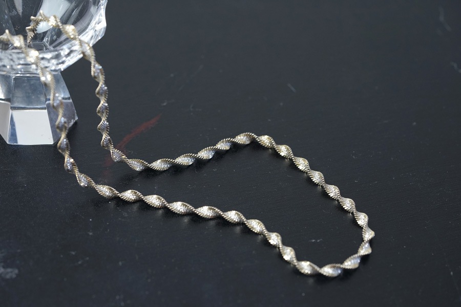 �ڥ����ꥢ���ۥ���С�925 �����ǥ�����ͥå��쥹 51cm 16g ga-1265 