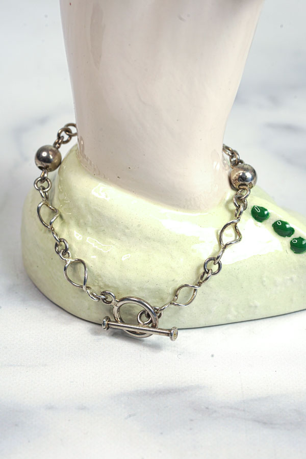 �ڥᥭ���������������աۥ�����ơ��� ����С��ѡ���Υ֥쥹��å� (Silver925) ga-1350