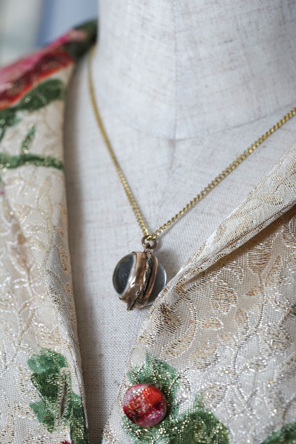 �ڥᥭ��������ƥ������ۥ֥饹�����饹 �����åȥڥ����ȡ�1930ǯ�庢��W2.2��H2.5��D1.8cm ga-1236