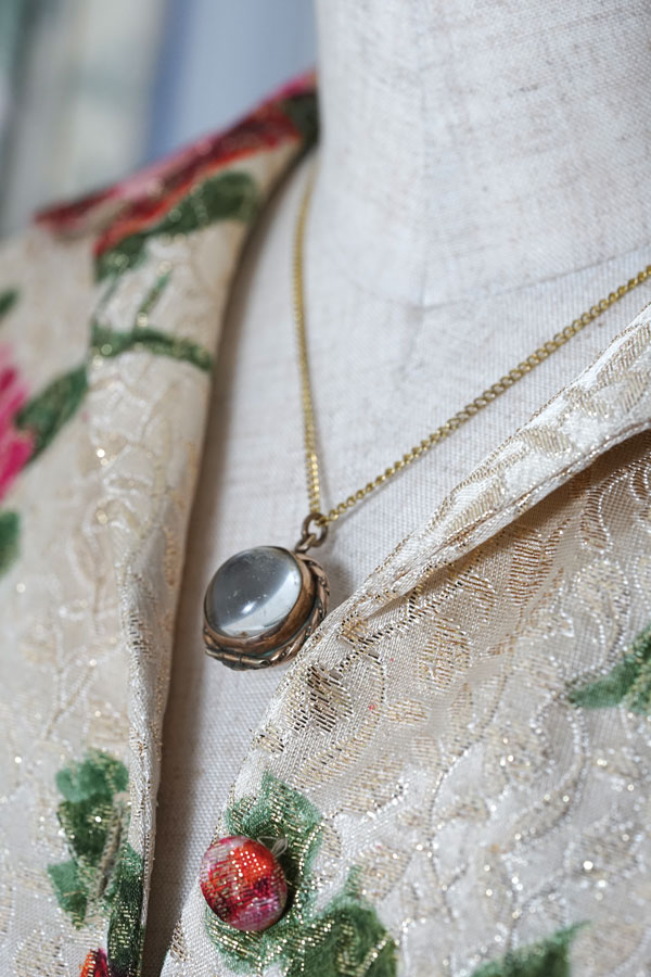 �ڥᥭ��������ƥ������ۥ֥饹�����饹 �����åȥڥ����ȡ�1930ǯ�庢��W2.2��H2.5��D1.8cm ga-1236