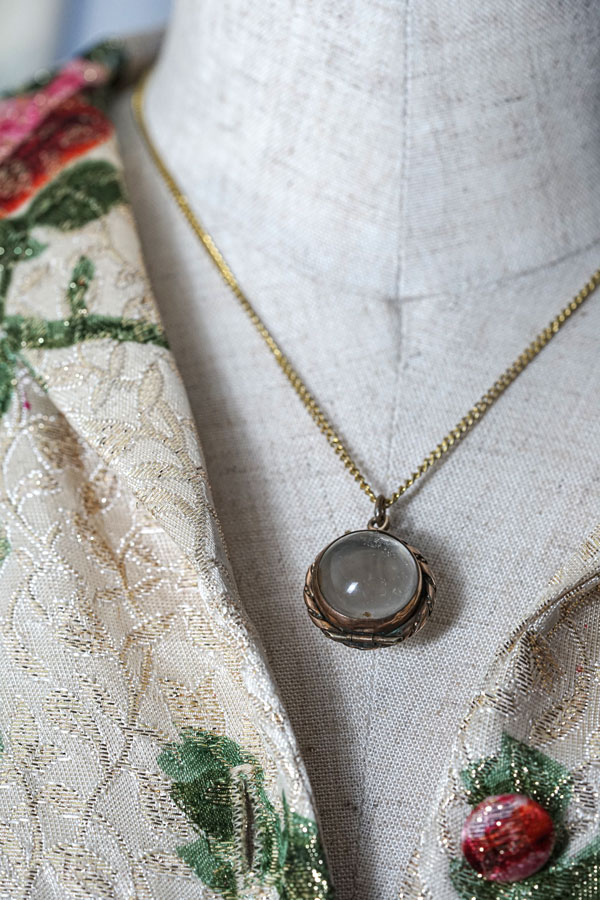 �ڥᥭ��������ƥ������ۥ֥饹�����饹 �����åȥڥ����ȡ�1930ǯ�庢��W2.2��H2.5��D1.8cm ga-1236