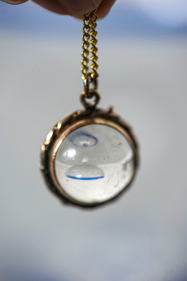 �ڥᥭ��������ƥ������ۥ֥饹�����饹 �����åȥڥ����ȡ�1930ǯ�庢��W2.2��H2.5��D1.8cm ga-1236