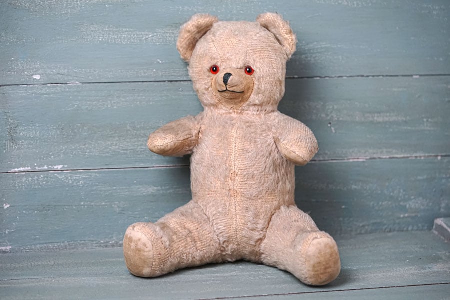 �ᥭ���������褿 ���餷������Υ���ƥ������٥��ʥ��르���뼴�դ���1940��50ǯ�庢 H.29cm gt-1145