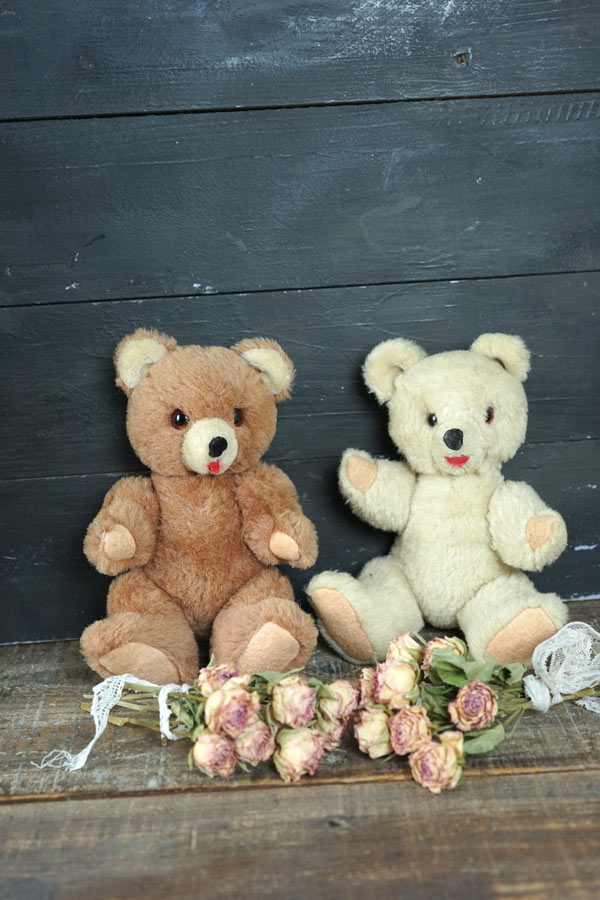 1950年代お里帰りのミントコンディションのペアベア21cm gt-1012の通販