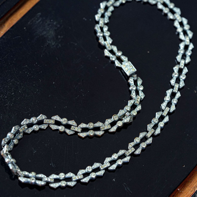 ������ǥ��Υ���С��᥿��˥饤�󥹥ȡ���Υͥå��쥹46cm 1920-30ǯ�� ga-1096