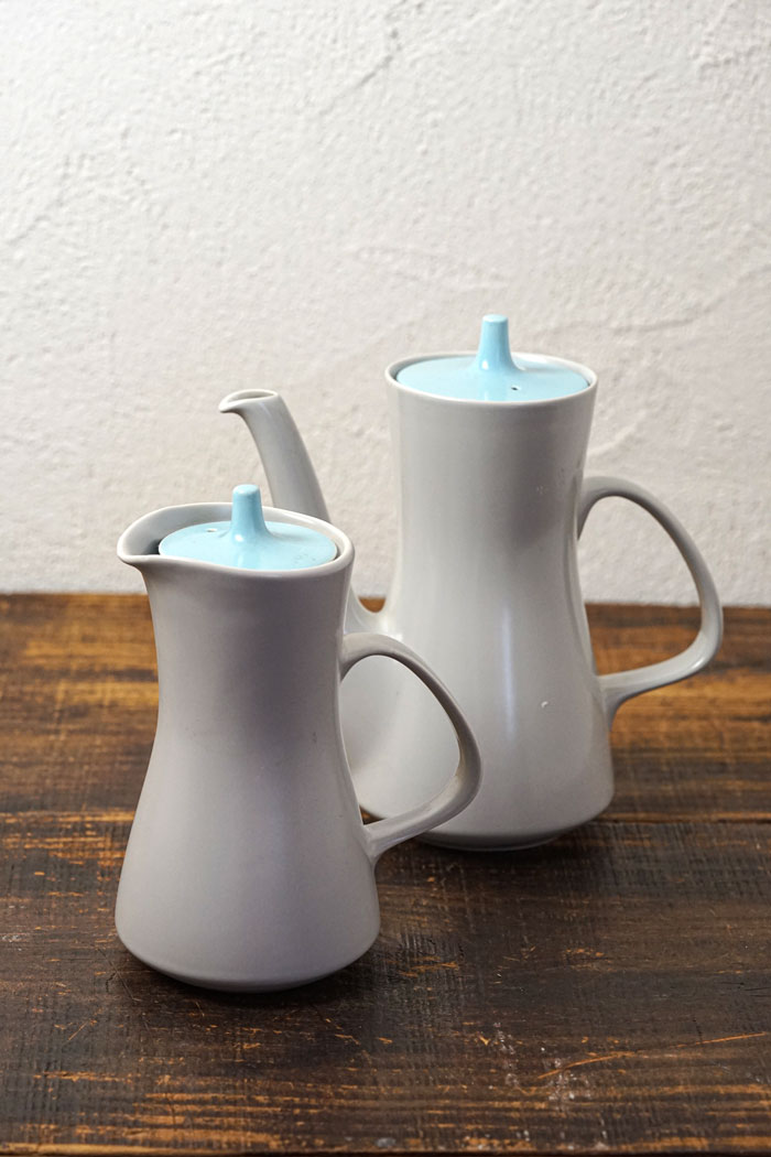 イギリスヴィンテージ】Poole Potteryコーヒーポット＆ピッチャー