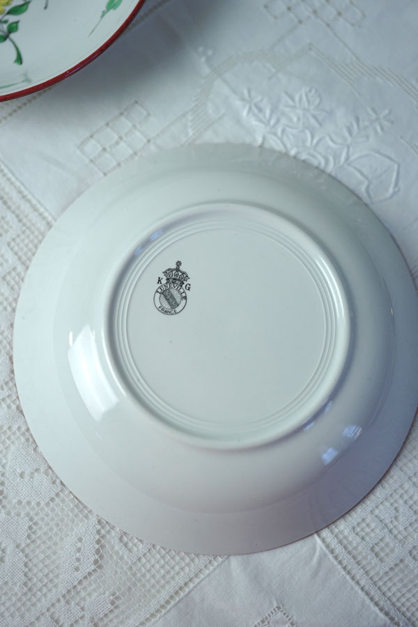 �ե�󥹤Υ��ͥӥ�K&G�μ����ܥ��˥��륵����ץ졼��20��4.5cm 1900ǯ�� gc-1730