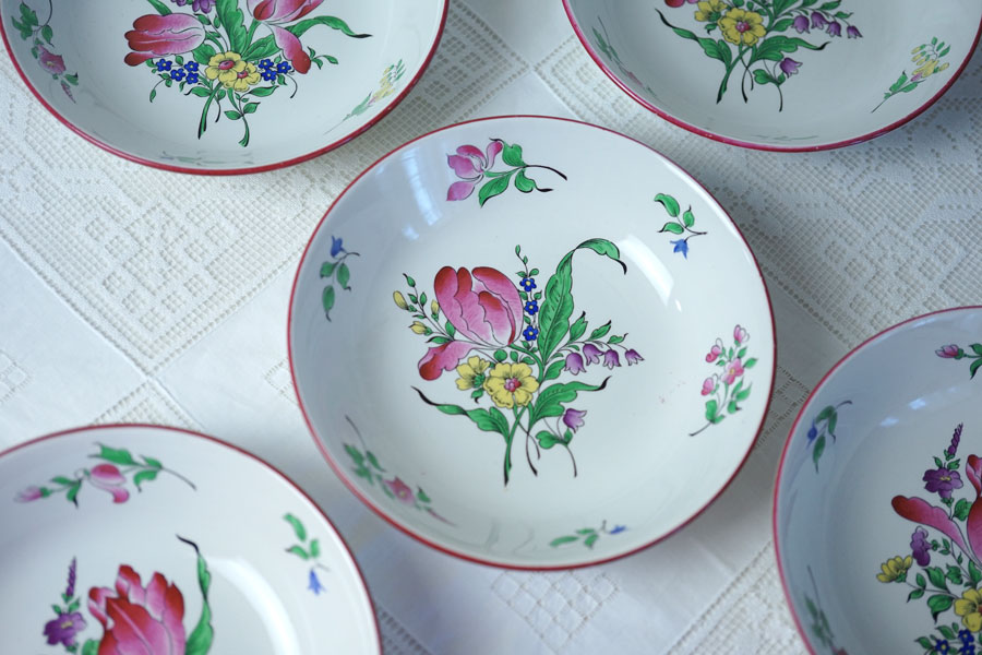 �ե�󥹤Υ��ͥӥ�K&G�μ����ܥ��˥��륵����ץ졼��20��4.5cm 1900ǯ�� gc-1730