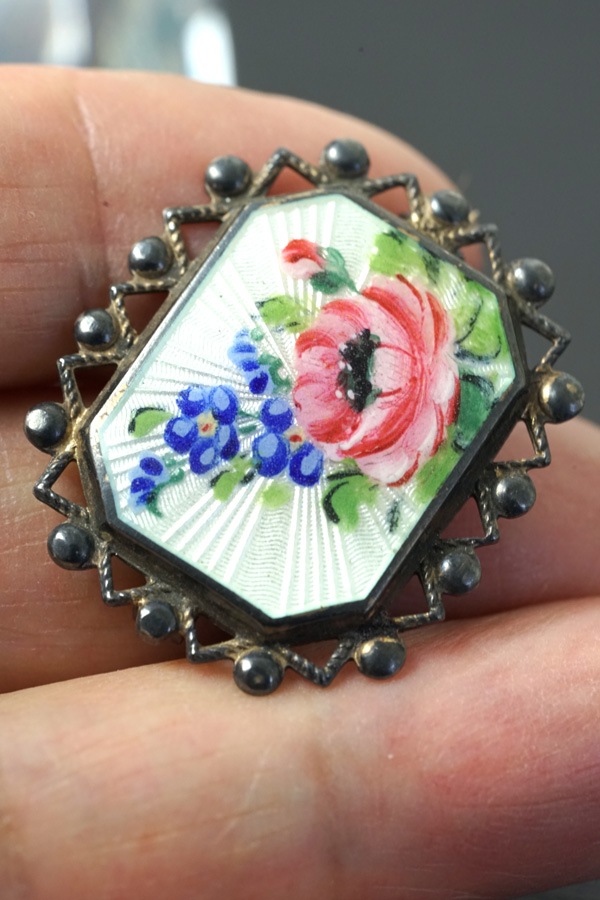 �ڱѹ񥢥�ƥ������ۥ�������󥰥���С� ���ʥ�륢�ͥ�� �֥����� 1930ǯ��3��2.5cm ga-1203