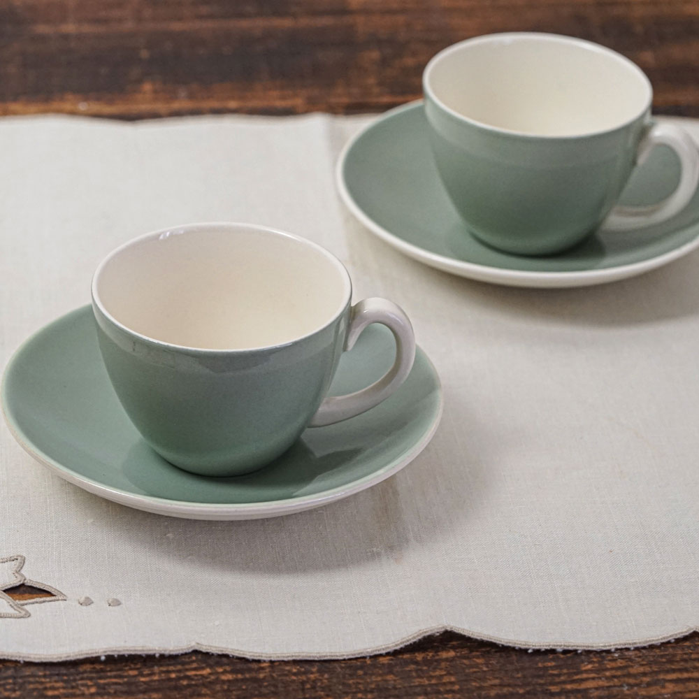 �ڥ����ꥹ������ơ�����Poole Pottery�ʥס��롦�ݥ��꡼��Twintone ���������꡼�����������Υǥߥ���C&S�ڥ����å�gc-1932