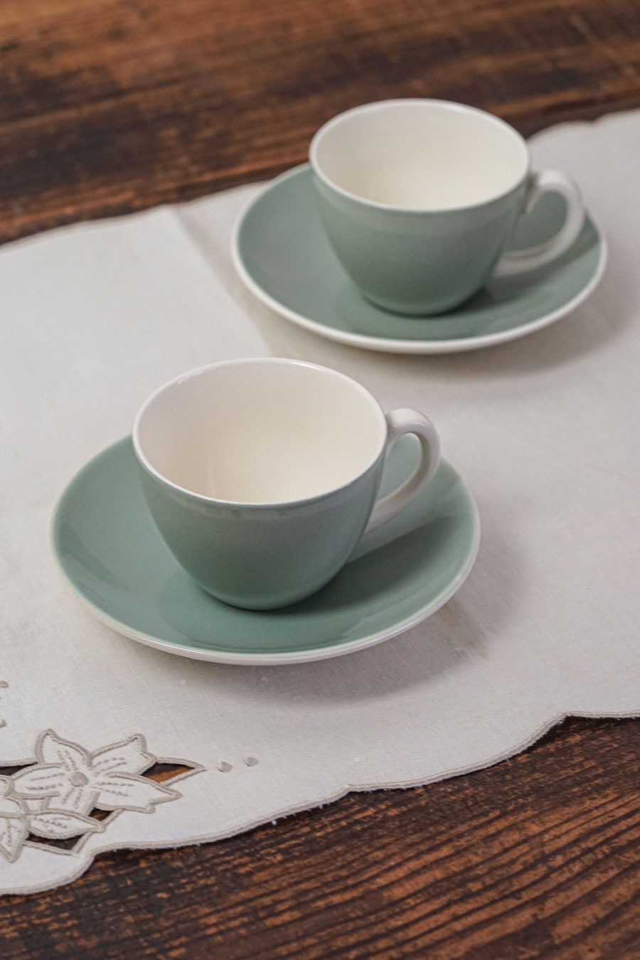 �ڥ����ꥹ������ơ�����Poole Pottery�ʥס��롦�ݥ��꡼��Twintone ���������꡼�����������Υǥߥ���C&S�ڥ����å�gc-1932