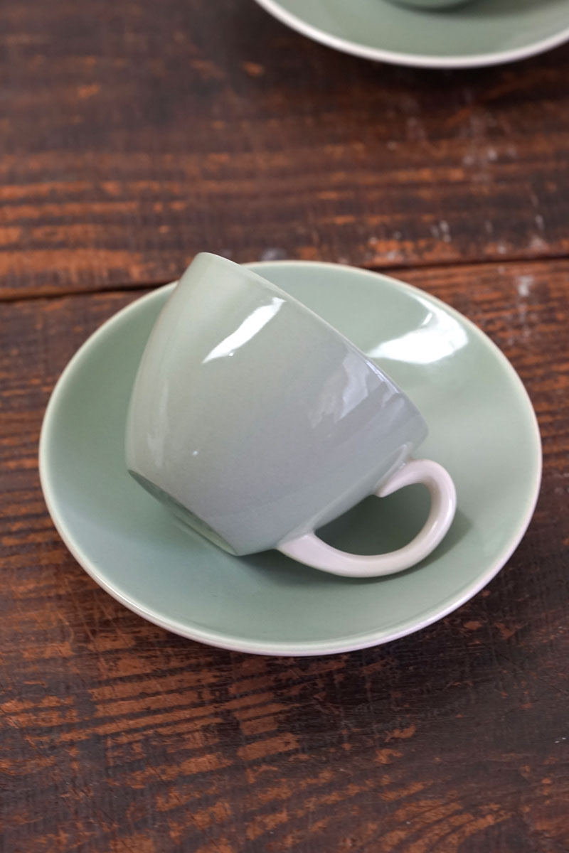 �ڥ����ꥹ������ơ�����Poole Pottery�ʥס��롦�ݥ��꡼��Twintone ���������꡼�����������Υǥߥ���C&S�ڥ����å�gc-1932