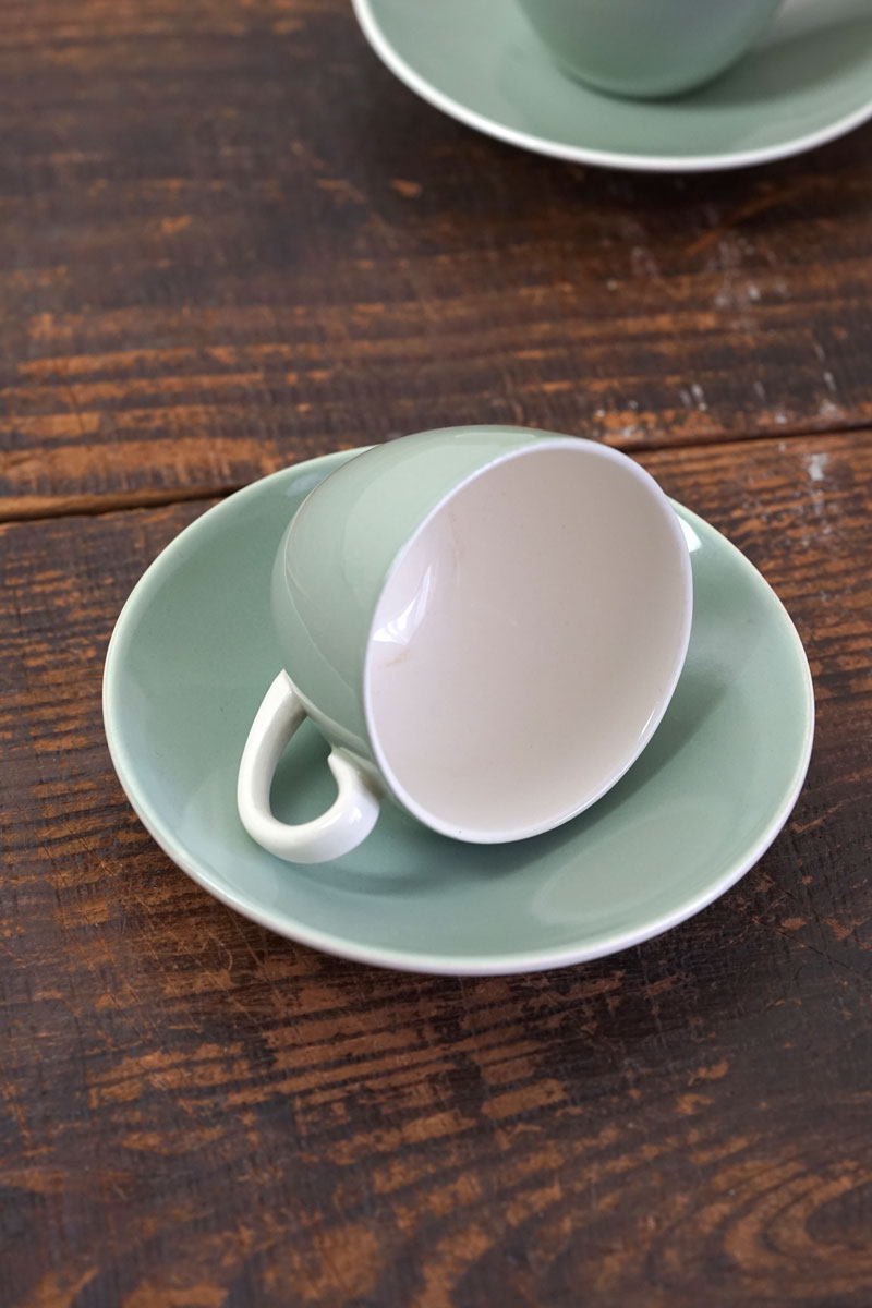�ڥ����ꥹ������ơ�����Poole Pottery�ʥס��롦�ݥ��꡼��Twintone ���������꡼�����������Υǥߥ���C&S�ڥ����å�gc-1932