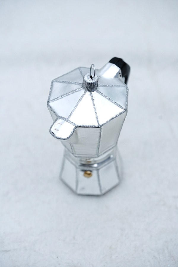 ガラスエスプレッソメーカーリバティクリスマスオーナメント gx-465