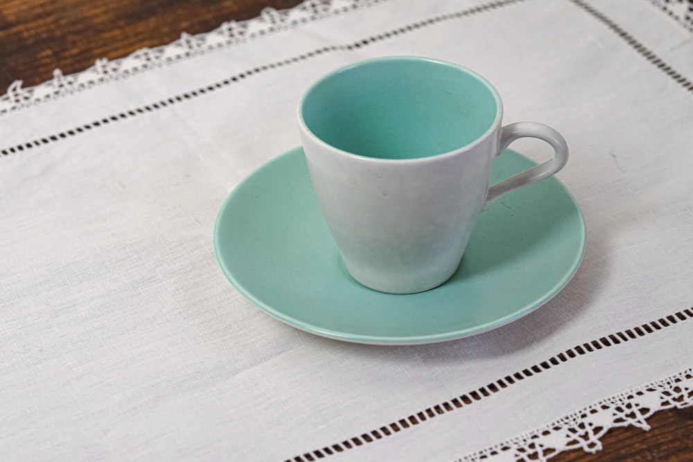 �ڥ����ꥹ������ơ�����Poole Pottery�ʥס��롦�ݥ��꡼��Twintone ����������������֥롼�Υ����ҡ�C&S gc-1933