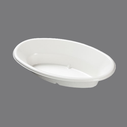 パルプモールド 　KMPランチ-2本体ホワイト