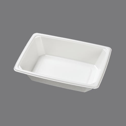 パルプモールド 　KMPランチ-10本体ホワイト
