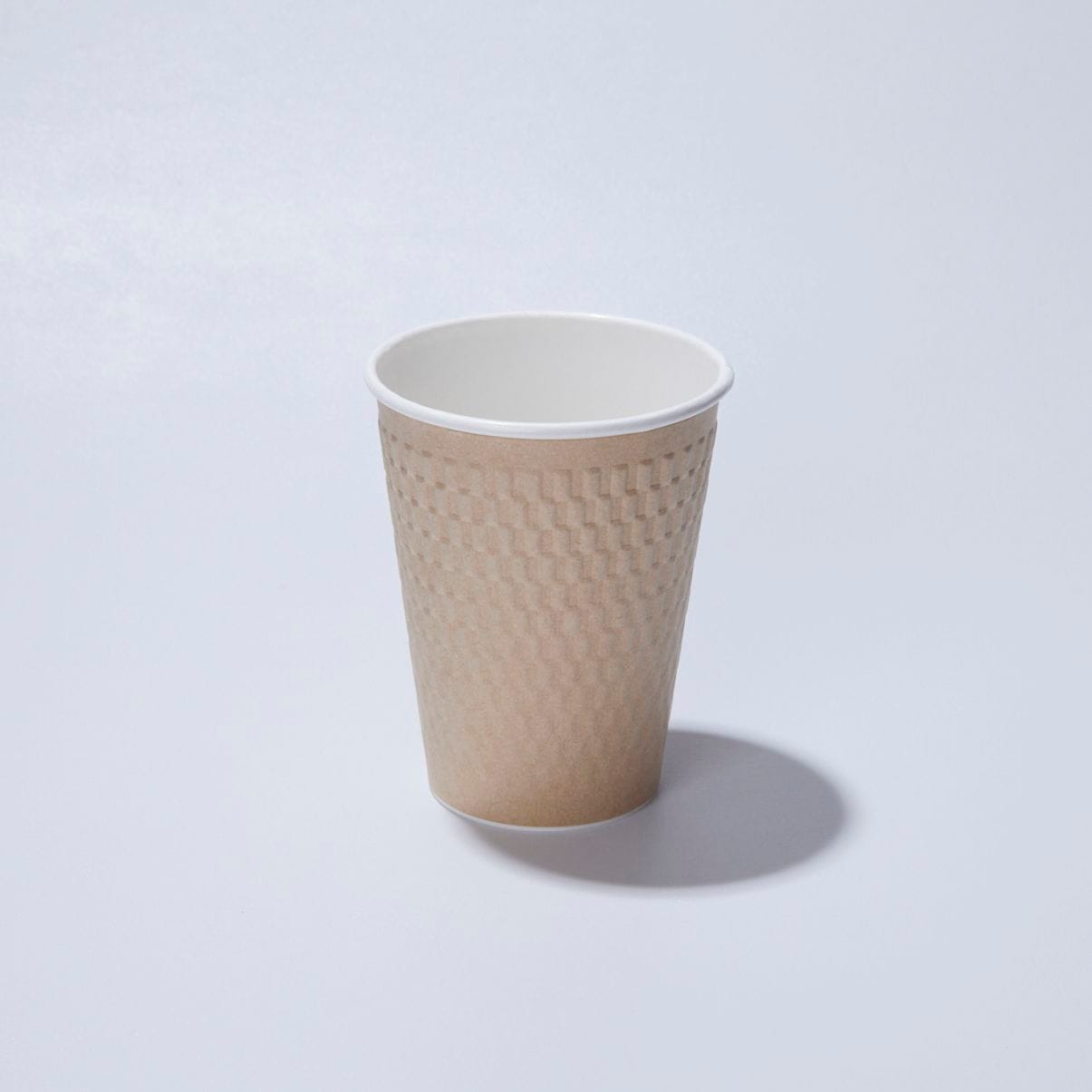 紙コップ・フタ KMW-240ナチュラル｜テイクアウト容器の通販Pakumo