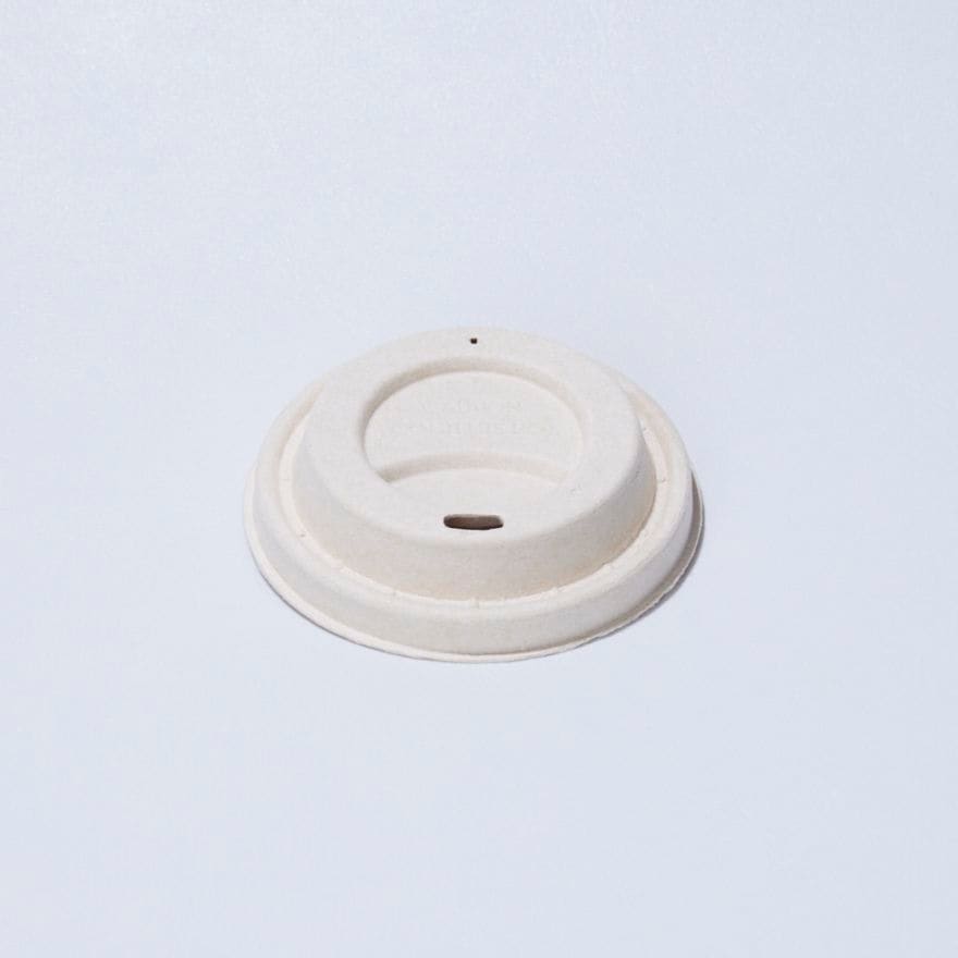 紙コップ・フタ　80パルプリッドナチュラル