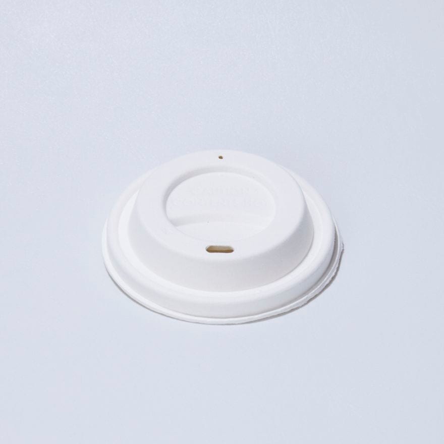 紙コップ・フタ　90パルプリッドホワイト