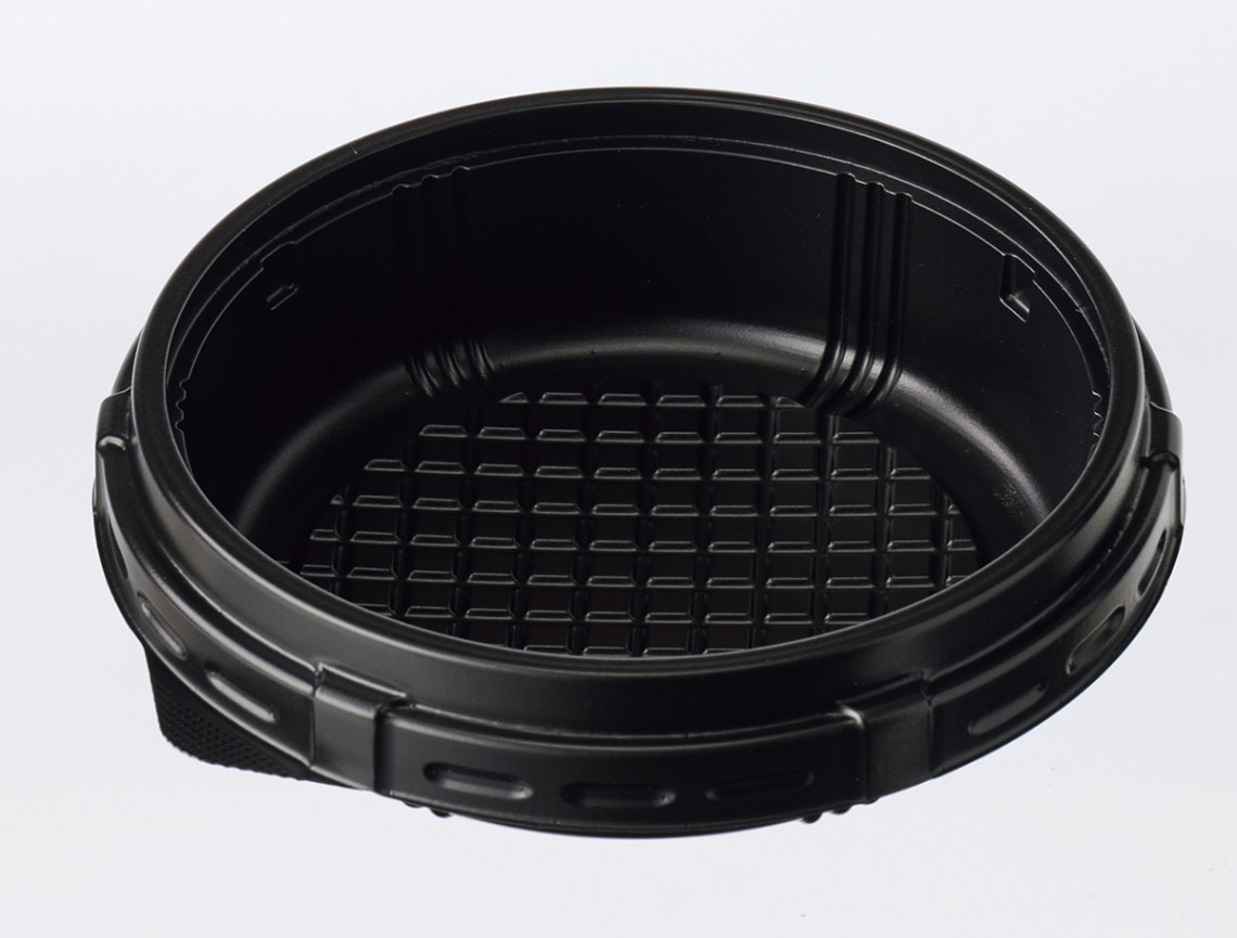 フードカップ KN140 中皿①PP黒