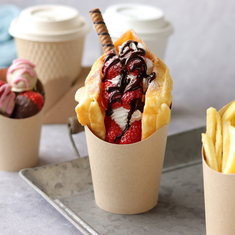 紙カップ KMスナップＭ ナチュラル