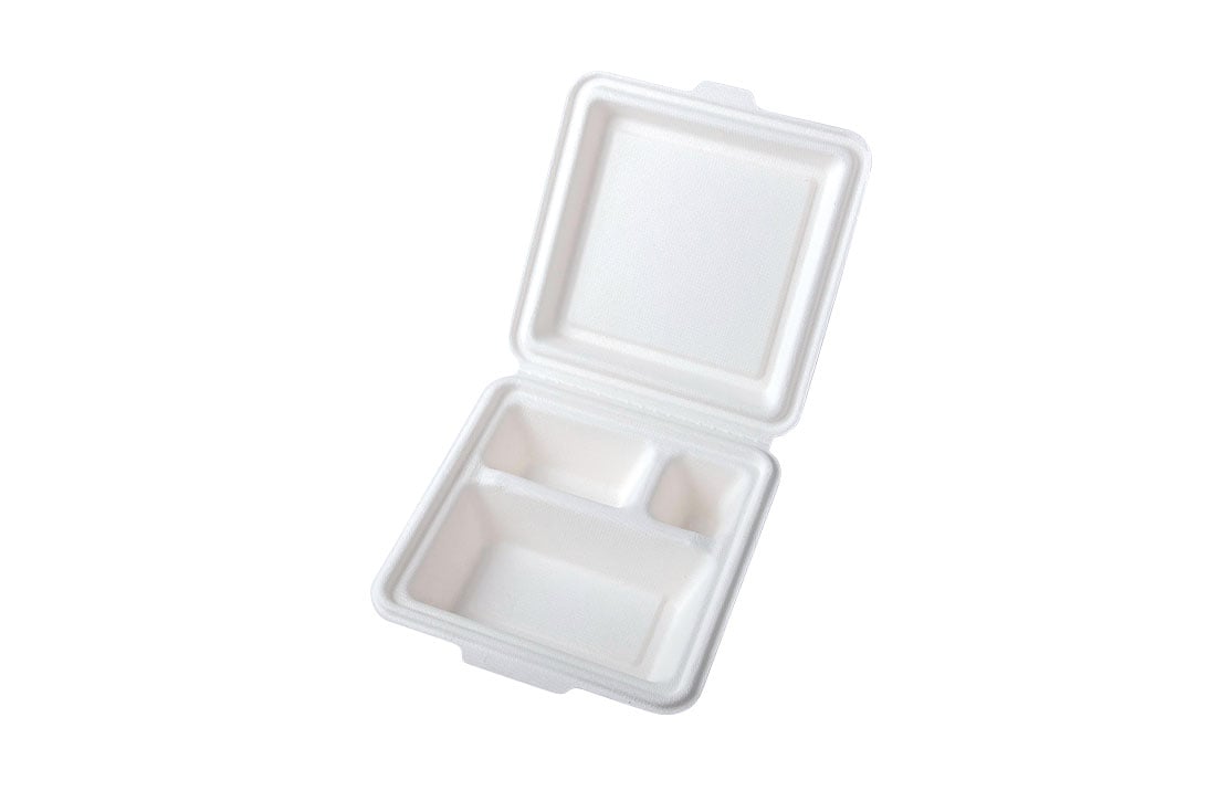 バガスモールド　KB-63-T　ホワイト