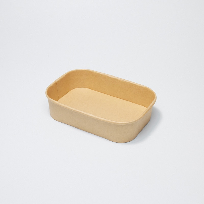 フードカップ KM重箱170-500本体ナチュラル｜テイクアウト容器の通販