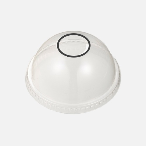 透明コップ・フタ DY-D92 穴有