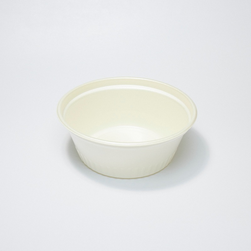 どんぶり・麺容器　KNB-200本体耐熱 アイボリー