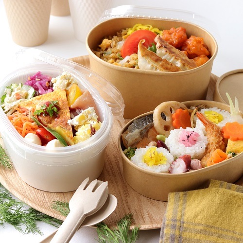 フードカップ　KMワッパ160-500本体 ナチュラル