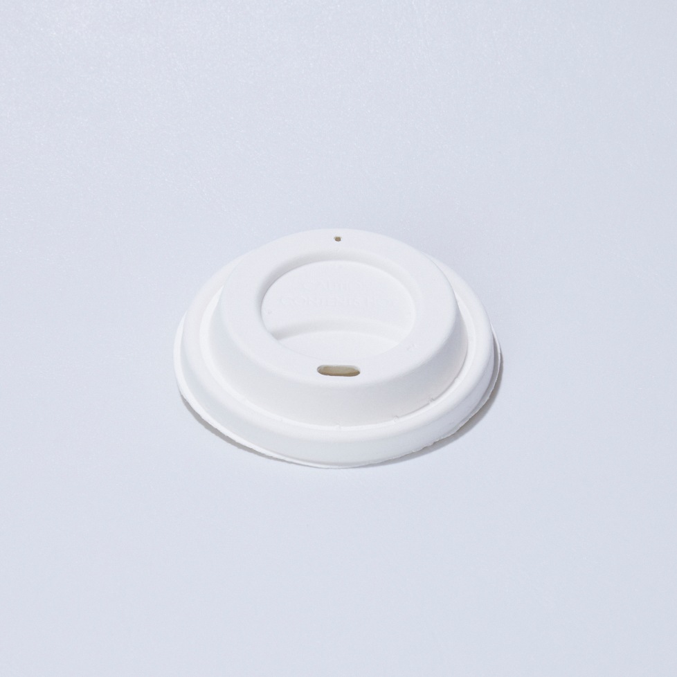 紙コップ・フタ 80パルプリッドホワイト