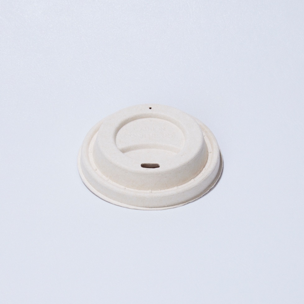 紙コップ・フタ　80パルプリッドナチュラル