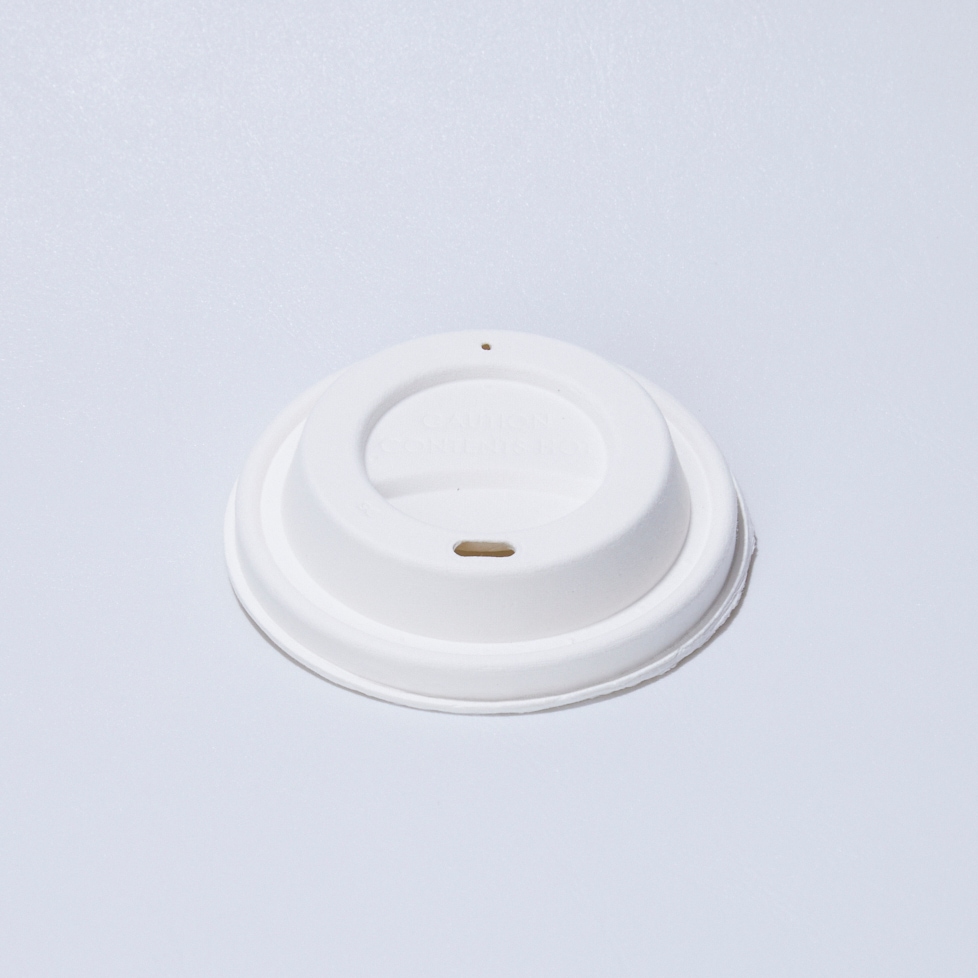 紙コップ・フタ　90パルプリッドホワイト