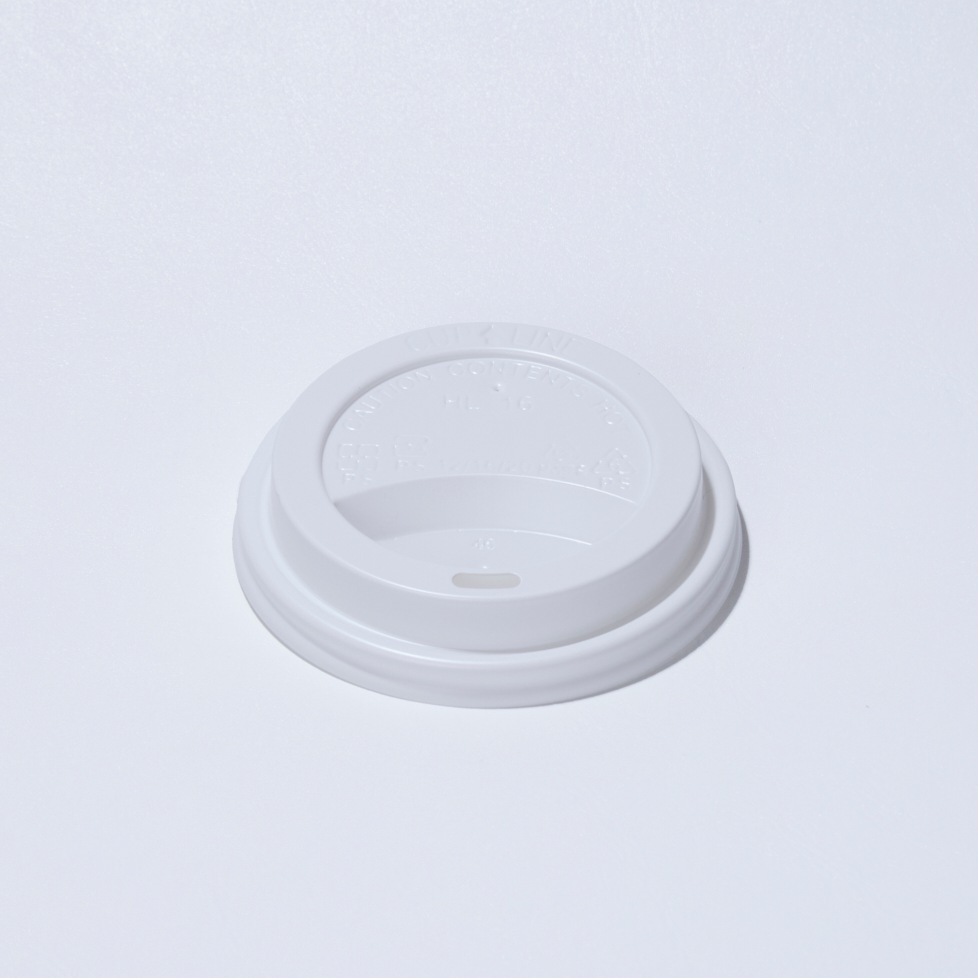 紙コップ・フタ　90リッドPS白