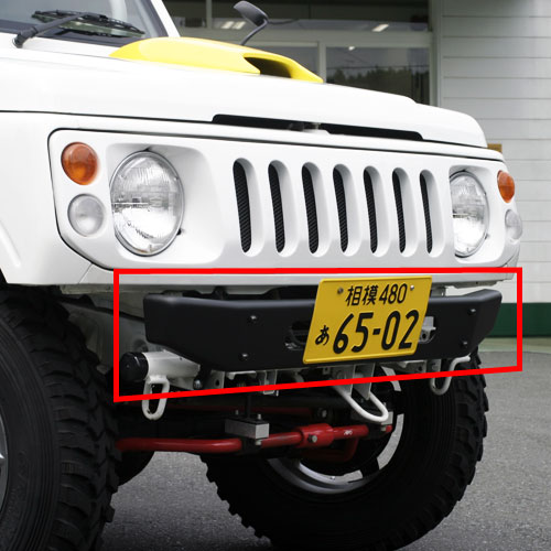JA11、JA12 、JA22 フロントバンパー Amazon | JA11 JA12 JA22 ジムニー フロント角パイプフルバンパー