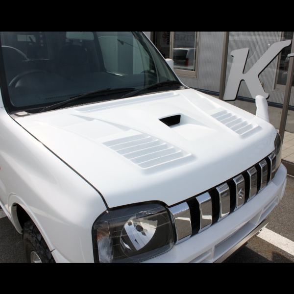 ジムニー JB23 HRボンネット エクステリア FRP ※個別送料有商品 | K