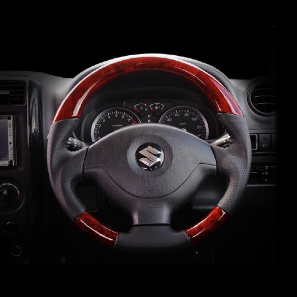 ジムニー インテリア ステアリング ホイール BRW ミディアム ブラウン