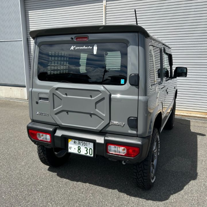 ジムニー リアゲートカバー FRP （ワイパー無） ドレスアップ JB64