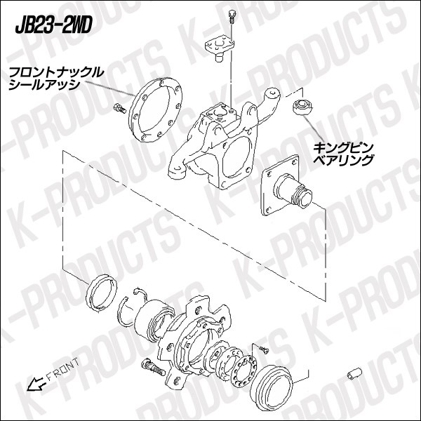 ����ˡ� ��ư  �ե���ȥʥå��� �����륢�å��� JB23 ����¾�ѡ��� [K-Prodcts]