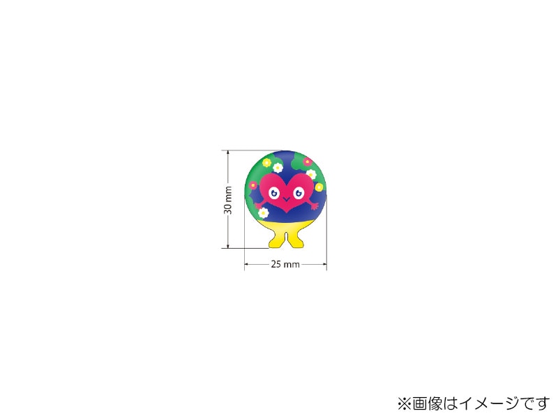 京急公認】|GREEN×EXPO2027 ピンバッジトゥンクトゥンクイラスト正面