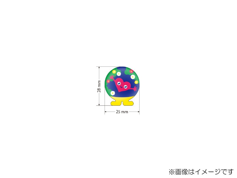 京急公認】|GREEN×EXPO2027 ピンバッジトゥンクトゥンクイラスト斜め